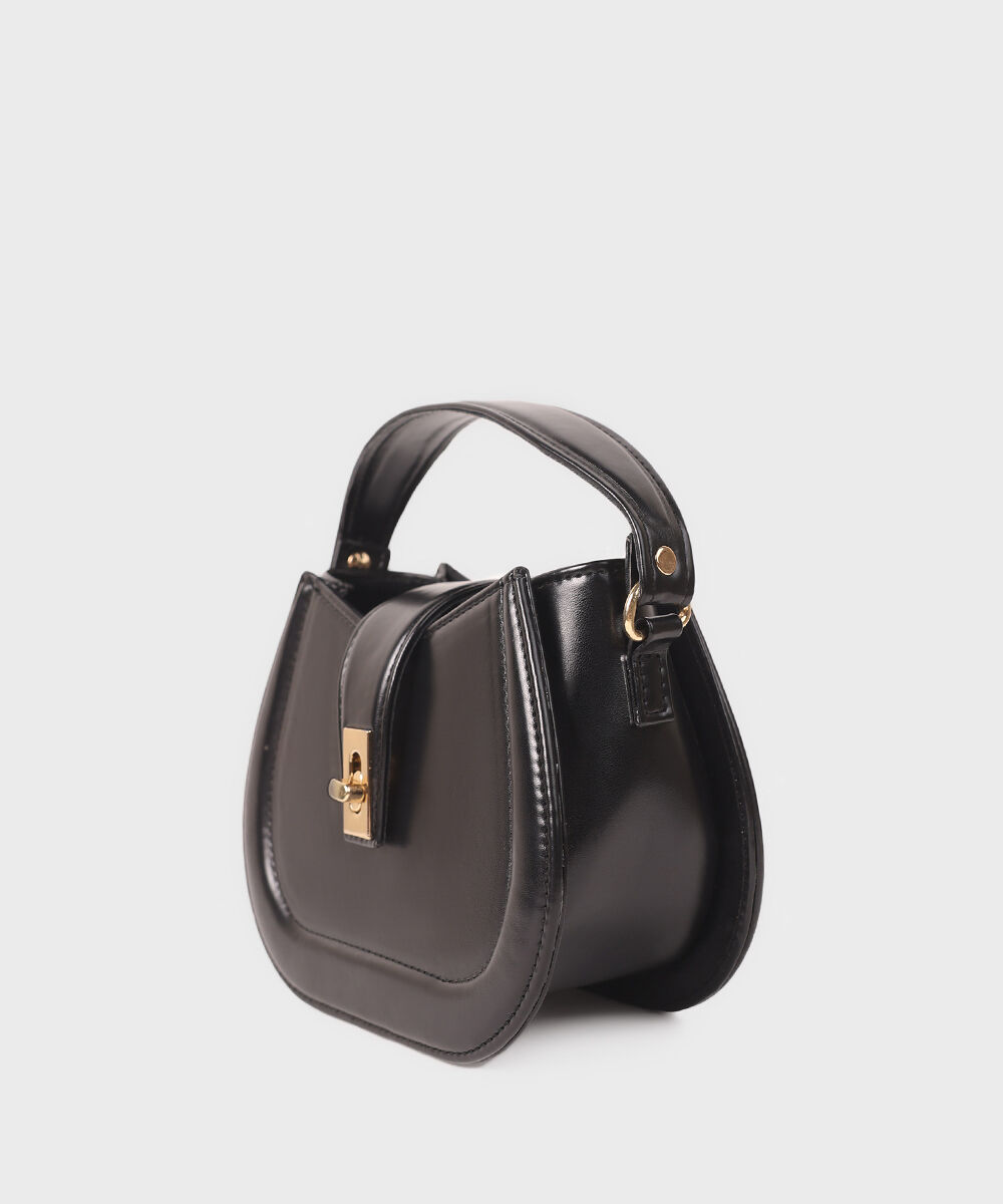 Women's Black Cross Body Bag