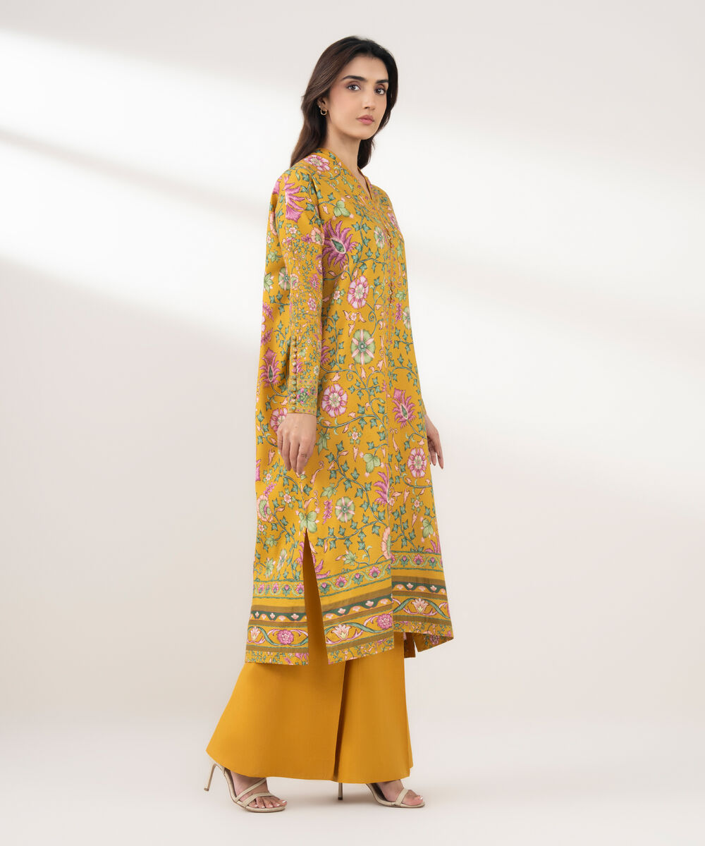 Women's Unstitched Dobby 2 Piece Suit