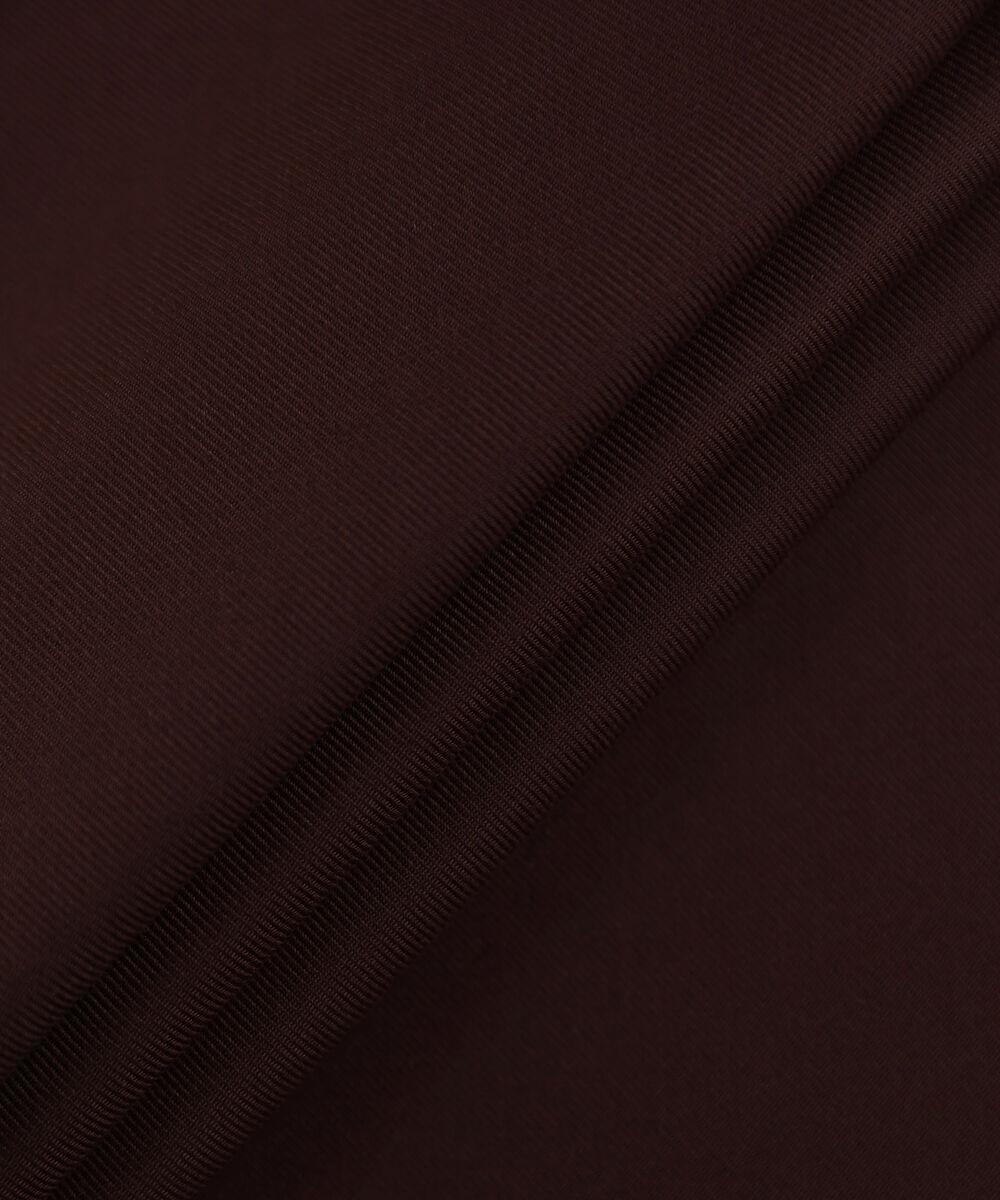 Men Unstitched Viscose Maroon Full Suit Fabric