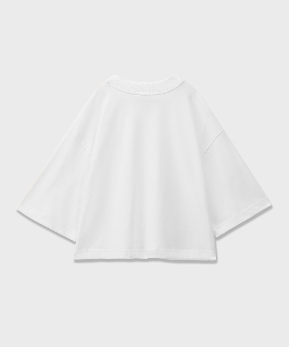 Women's Western Wear White Cropped T-Shirt