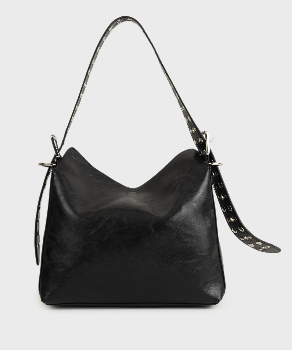 Women's Black Shoulder Bag