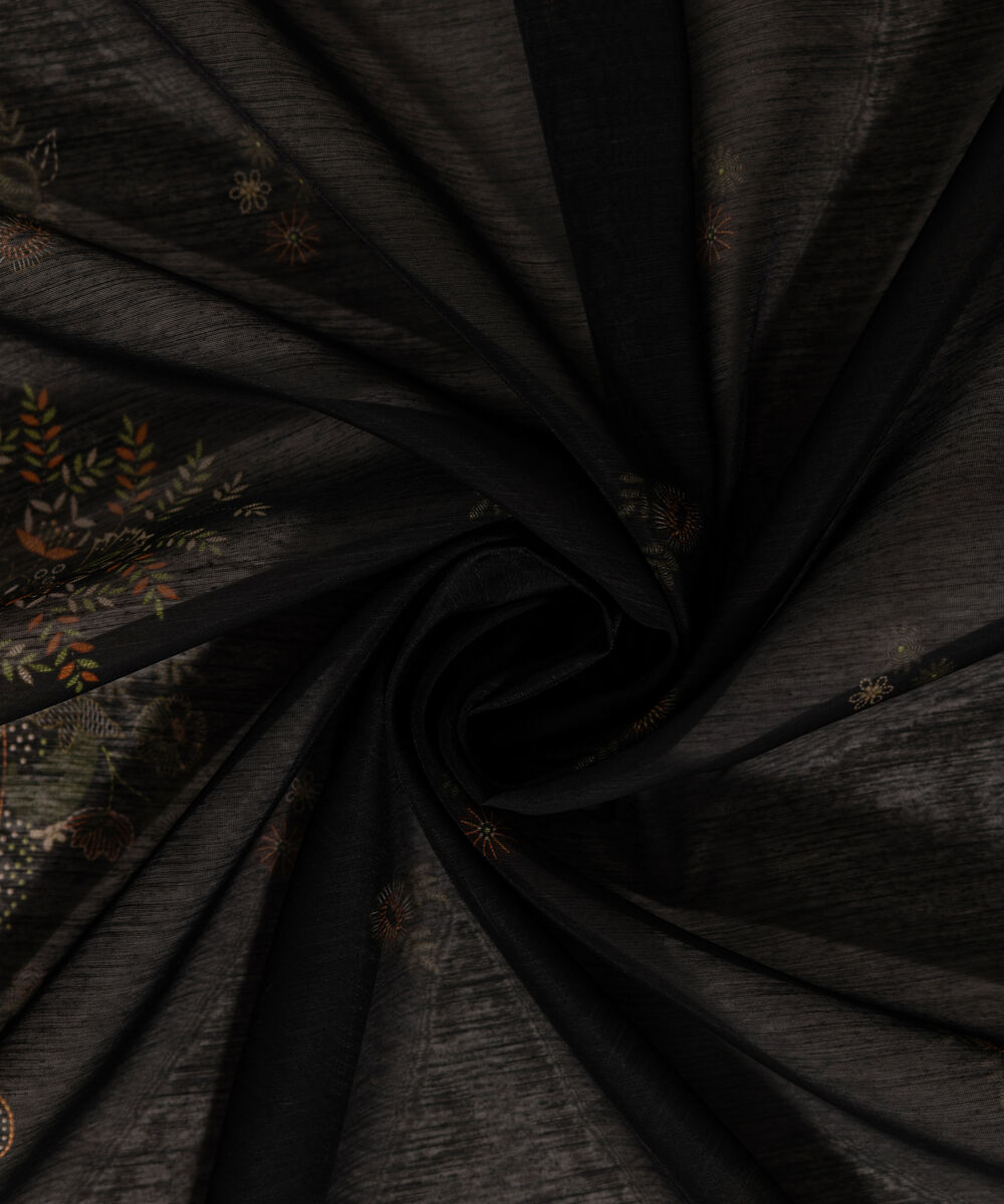 Manaar Printed Dark Green Dupatta